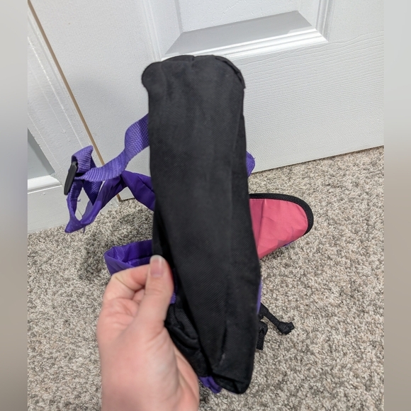 Vintage Walt Disney World Kids Canvas Purple Minnie Mouse Mini Bookbag - Picture 12 of 12